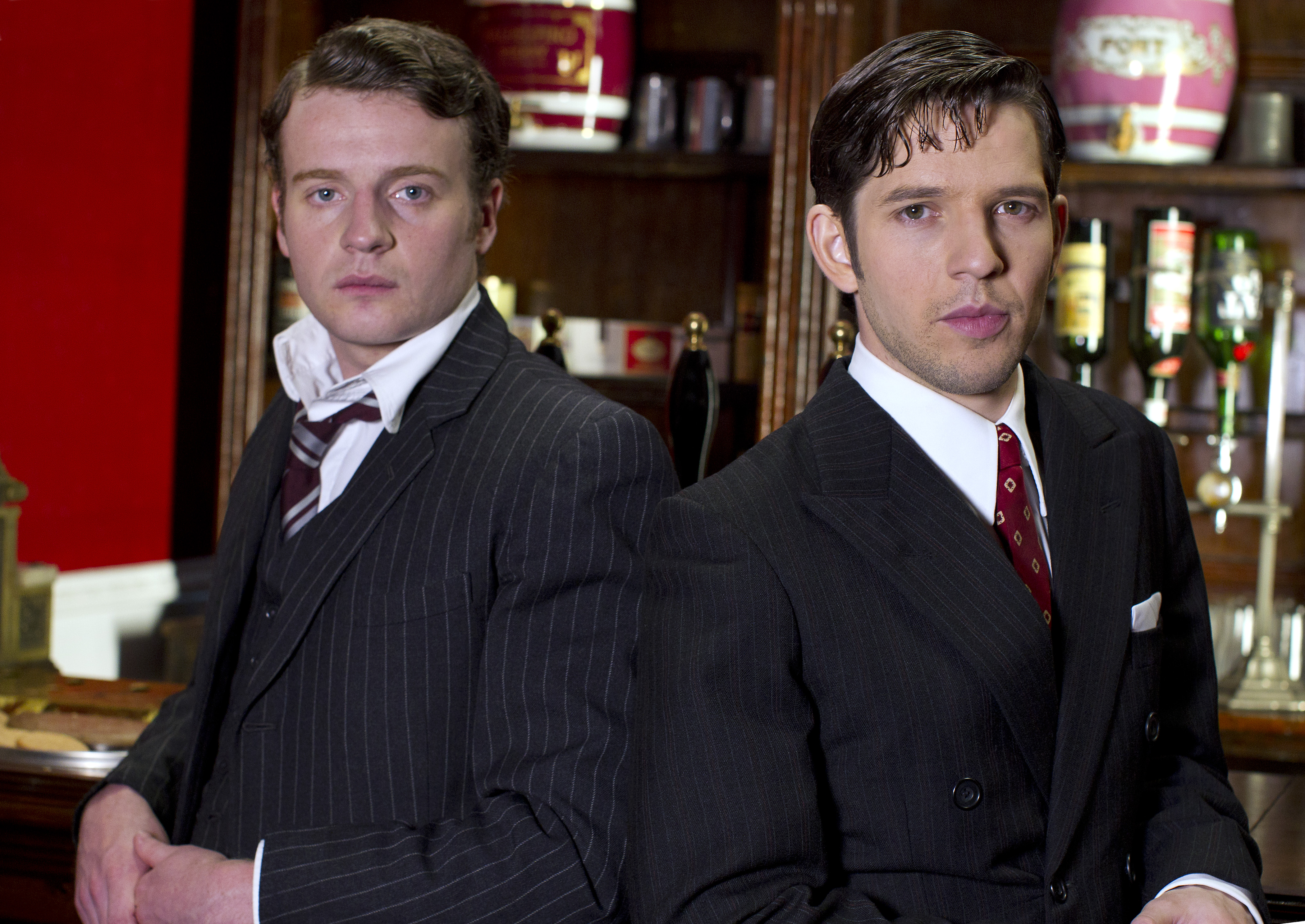 Andrew Gower is Cutler and Damien Molony is Hal